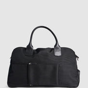 Journey Maker 48 Hour Weekender black ballistic nylon side view