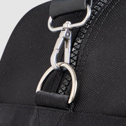 Journey Maker 48 Hour Weekender black ballistic nylon detail view