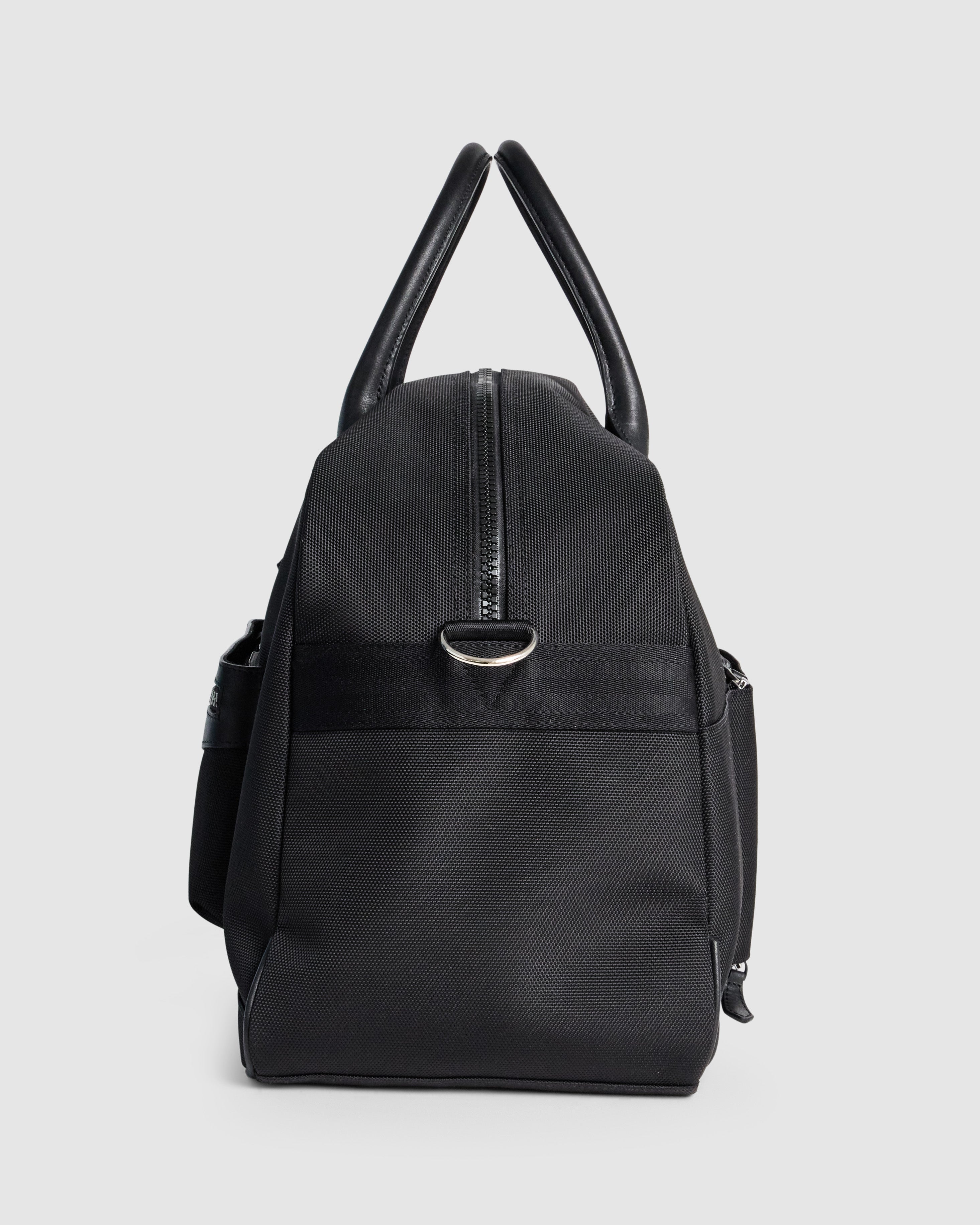 Journey Maker 48 Hour Weekender black ballistic nylon lifestyle