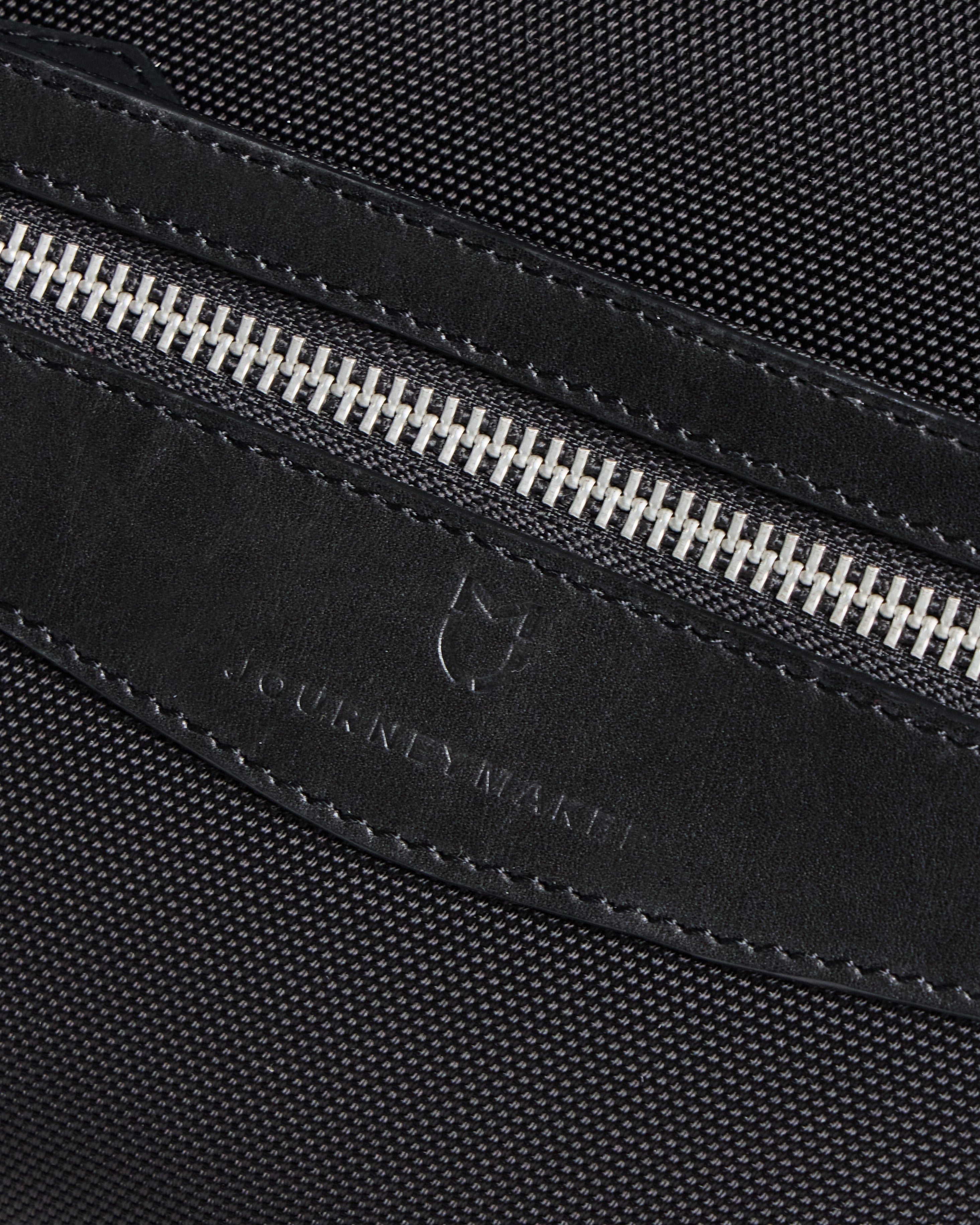 Journey Maker 48 Hour Weekender black ballistic nylon lifestyle