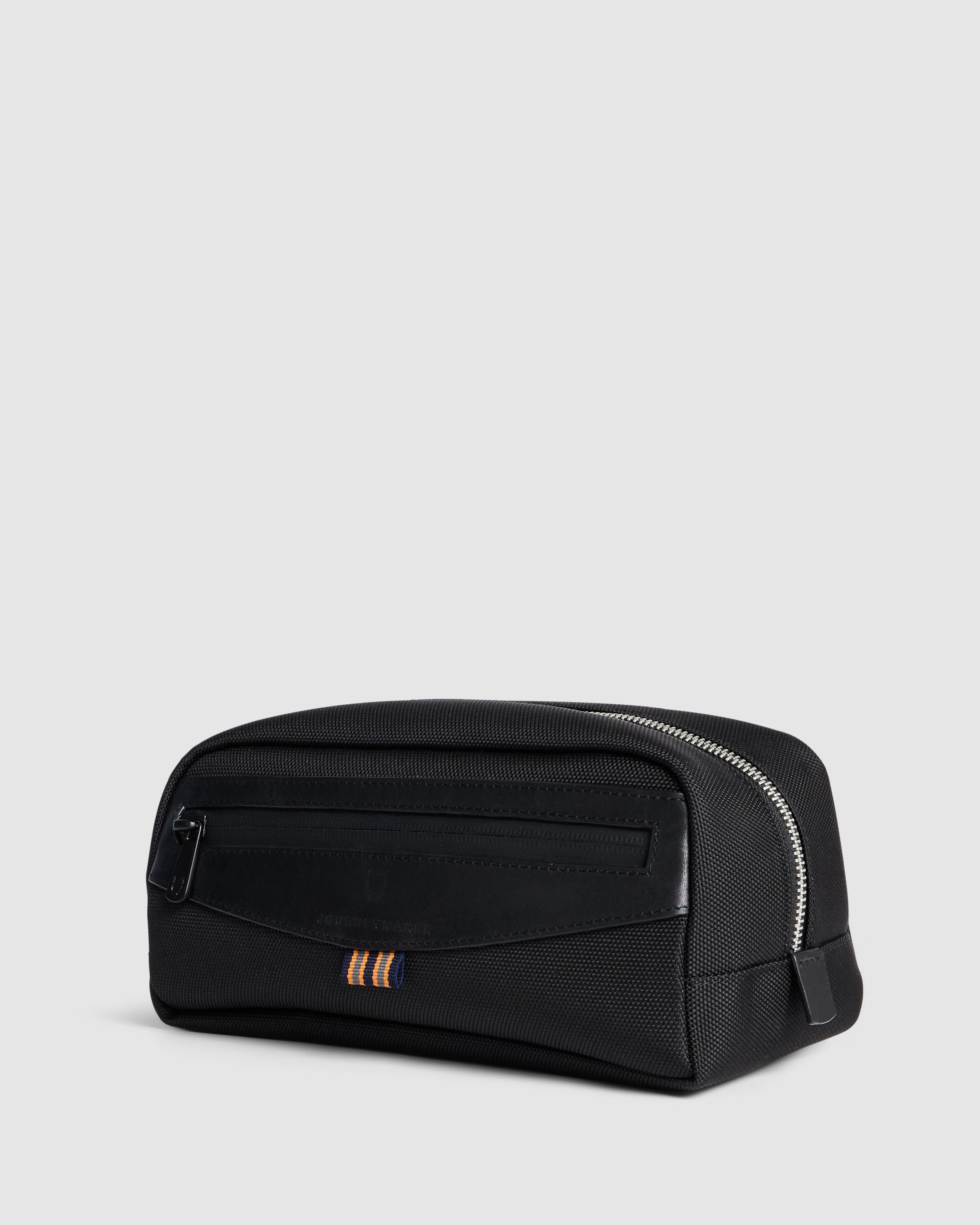 Journey Maker Washbag black ballistic nylon detail