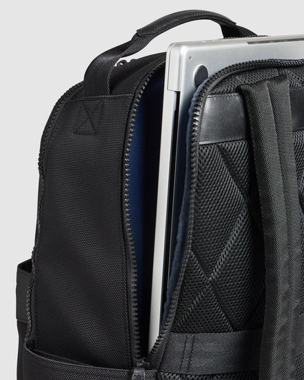 Journey Maker 12 Hour Backpack black ballistic nylon interior view