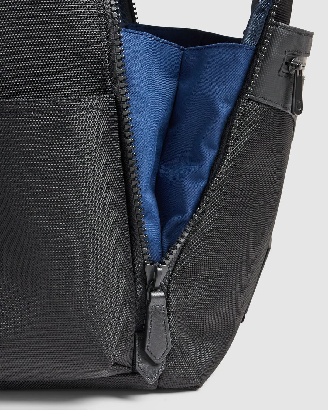 Journey Maker 12 Hour Backpack black ballistic nylon detail
