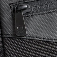 Journey Maker 9 Hour Sling Bag black ballistic nylon detail