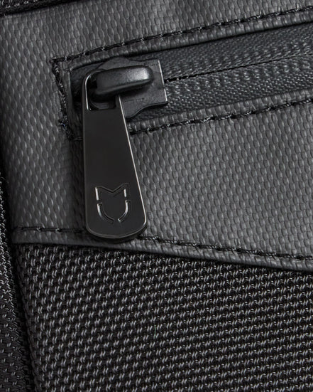 Journey Maker 9 Hour Sling Bag black ballistic nylon detail