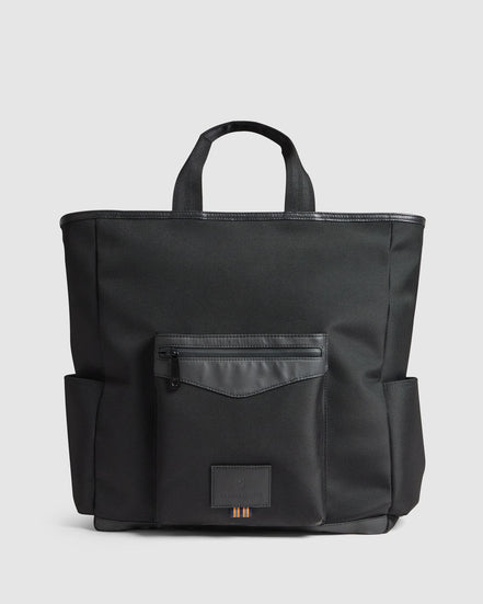 Journey Maker 24 Hour 2 Way Tote black ballistic nylon