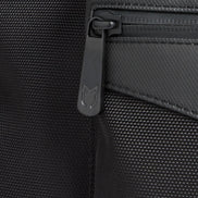 Journey Maker 24 Hour 2 Way Tote black ballistic nylon detail