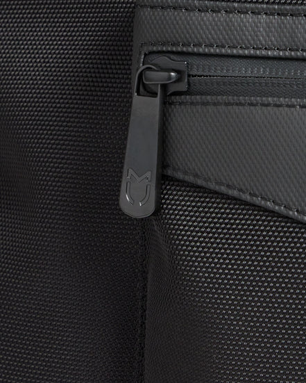 Journey Maker 24 Hour 2 Way Tote black ballistic nylon detail