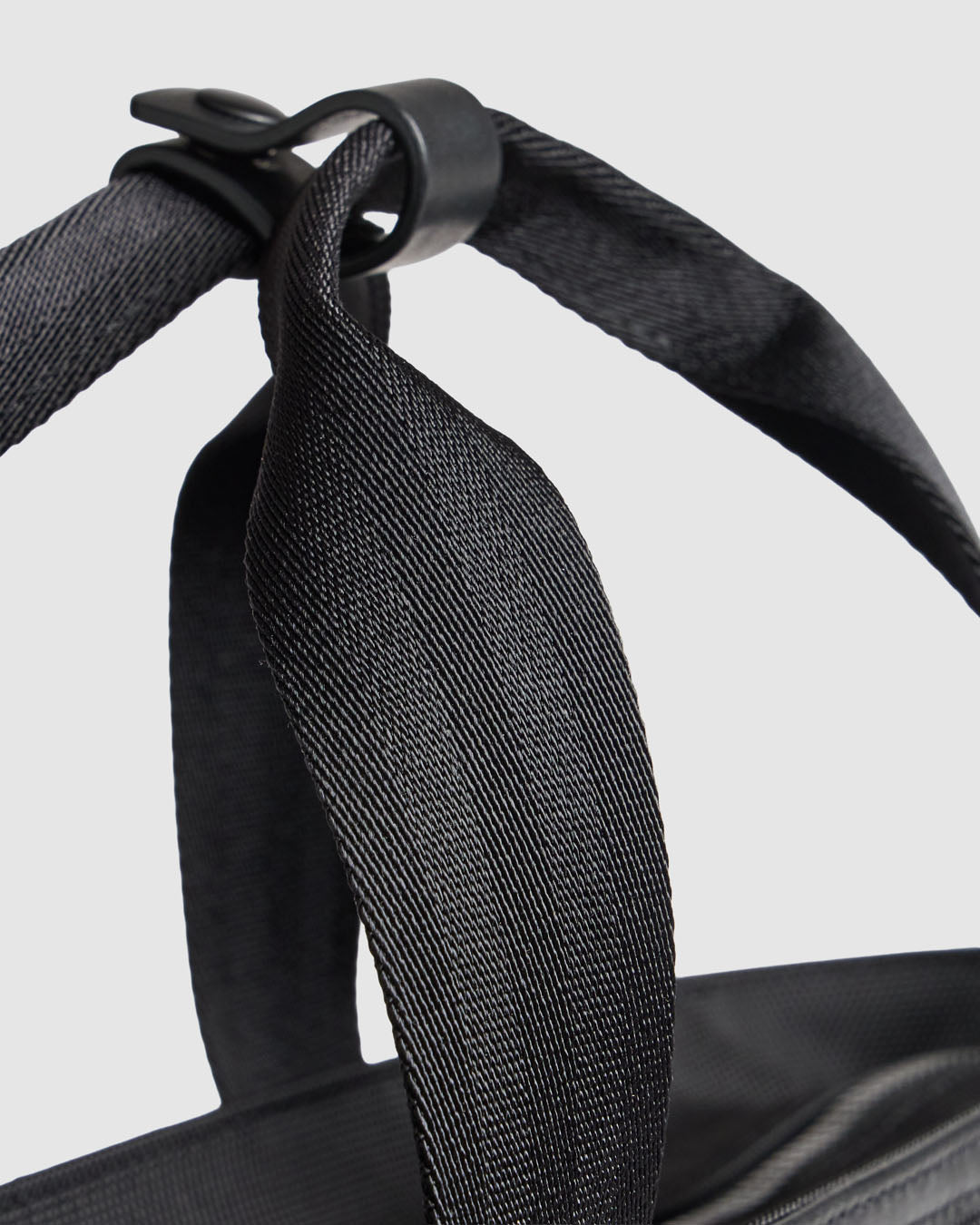 Journey Maker 24 Hour 2 Way Tote black ballistic nylon lifestyle