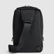 Journey Maker 9 Hour Sling Bag black ballistic nylon back view