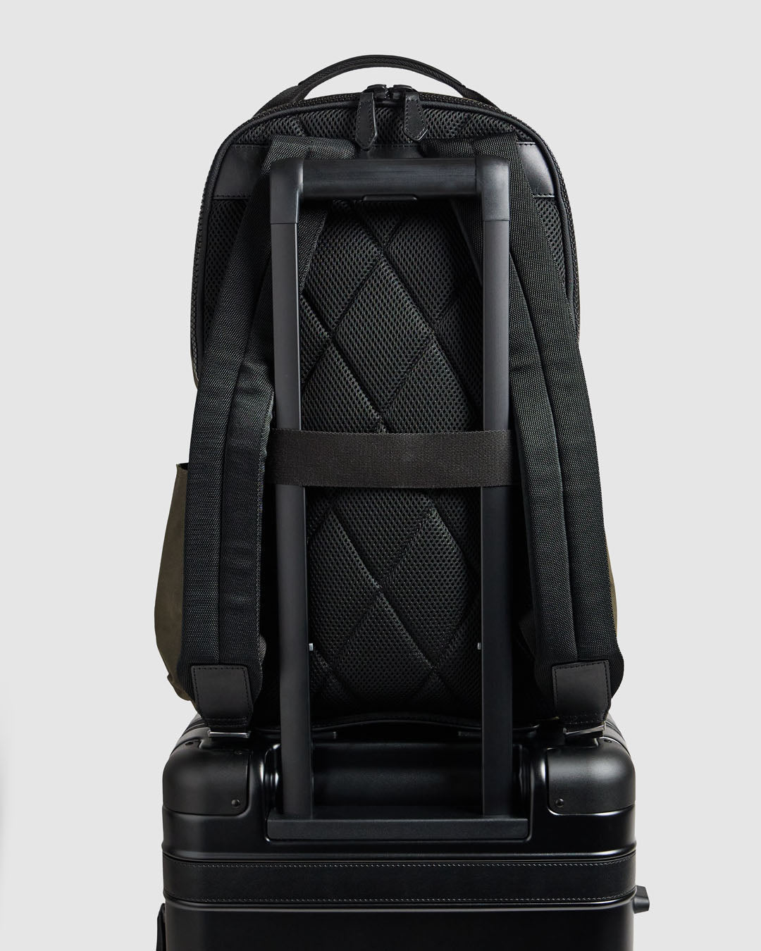 Journey Maker 12 Hour Backpack green cotton canvas lifestyle
