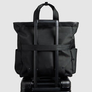Journey Maker 24 Hour 2 Way Tote black ballistic nylon lifestyle