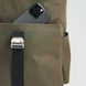Journey Maker 24 Hour Roll Top Backpack green cotton canvas lifestyle