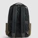 Journey Maker 12 Hour Backpack green cotton canvas interior view