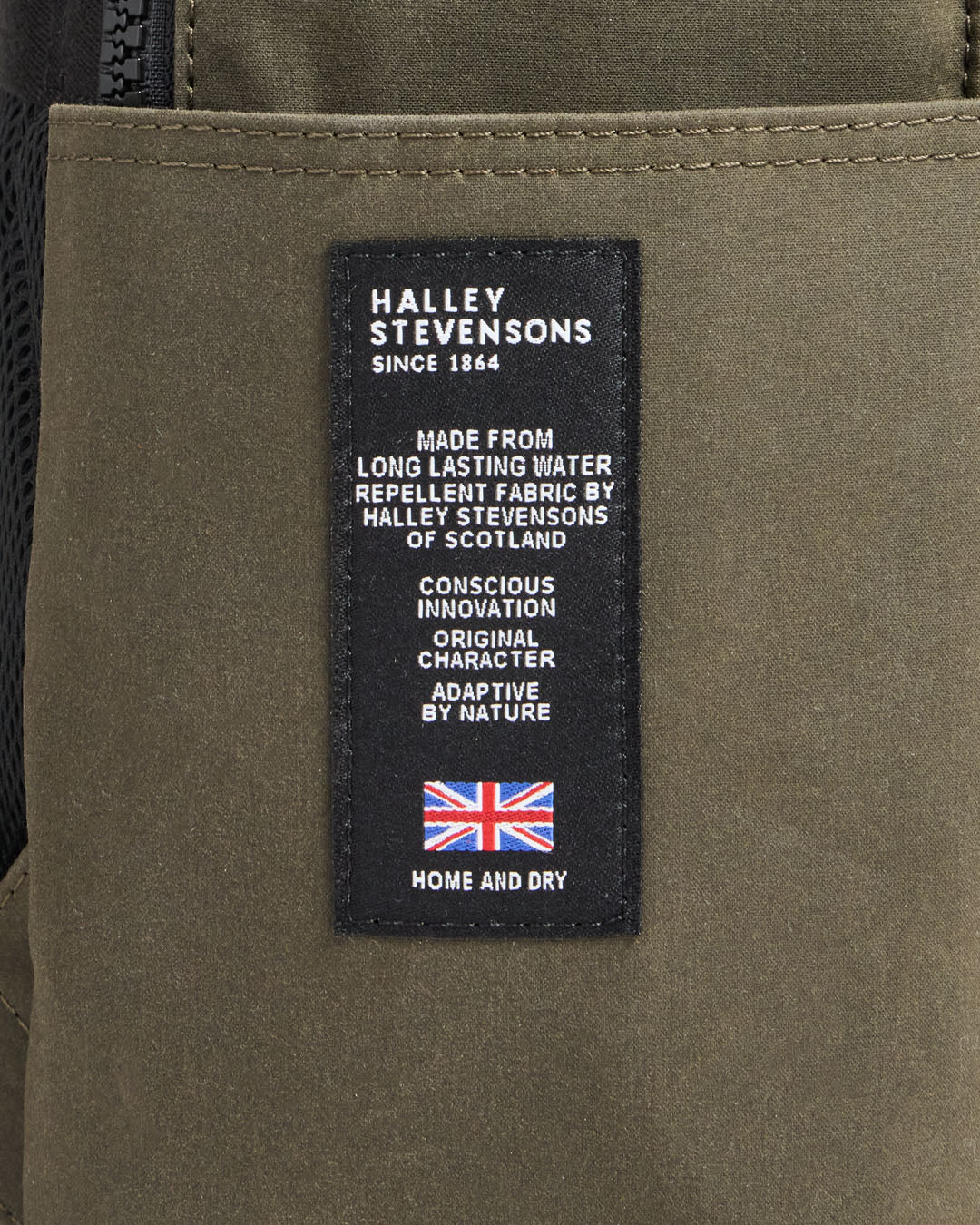 Journey Maker 12 Hour Backpack green cotton canvas lifestyle