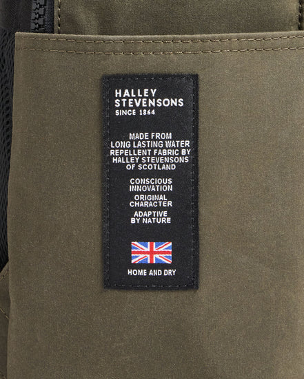 Journey Maker 12 Hour Backpack green cotton canvas lifestyle