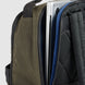 Journey Maker 12 Hour Backpack green cotton canvas detail