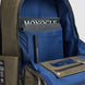 Journey Maker 12 Hour Backpack green cotton canvas detail view