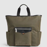 Journey Maker 24 Hour 2 Way Tote green cotton canvas