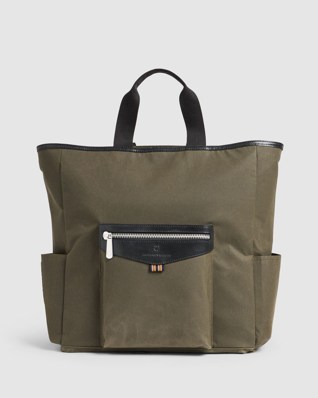 Journey Maker 24 Hour 2 Way Tote green cotton canvas