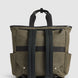 Journey Maker 24 Hour 2 Way Tote green cotton canvas interior view