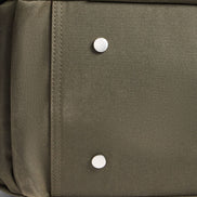 Journey Maker 24 Hour 2 Way Tote green cotton canvas lifestyle