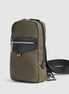 Journey Maker 9 Hour Sling Bag green cotton canvas
