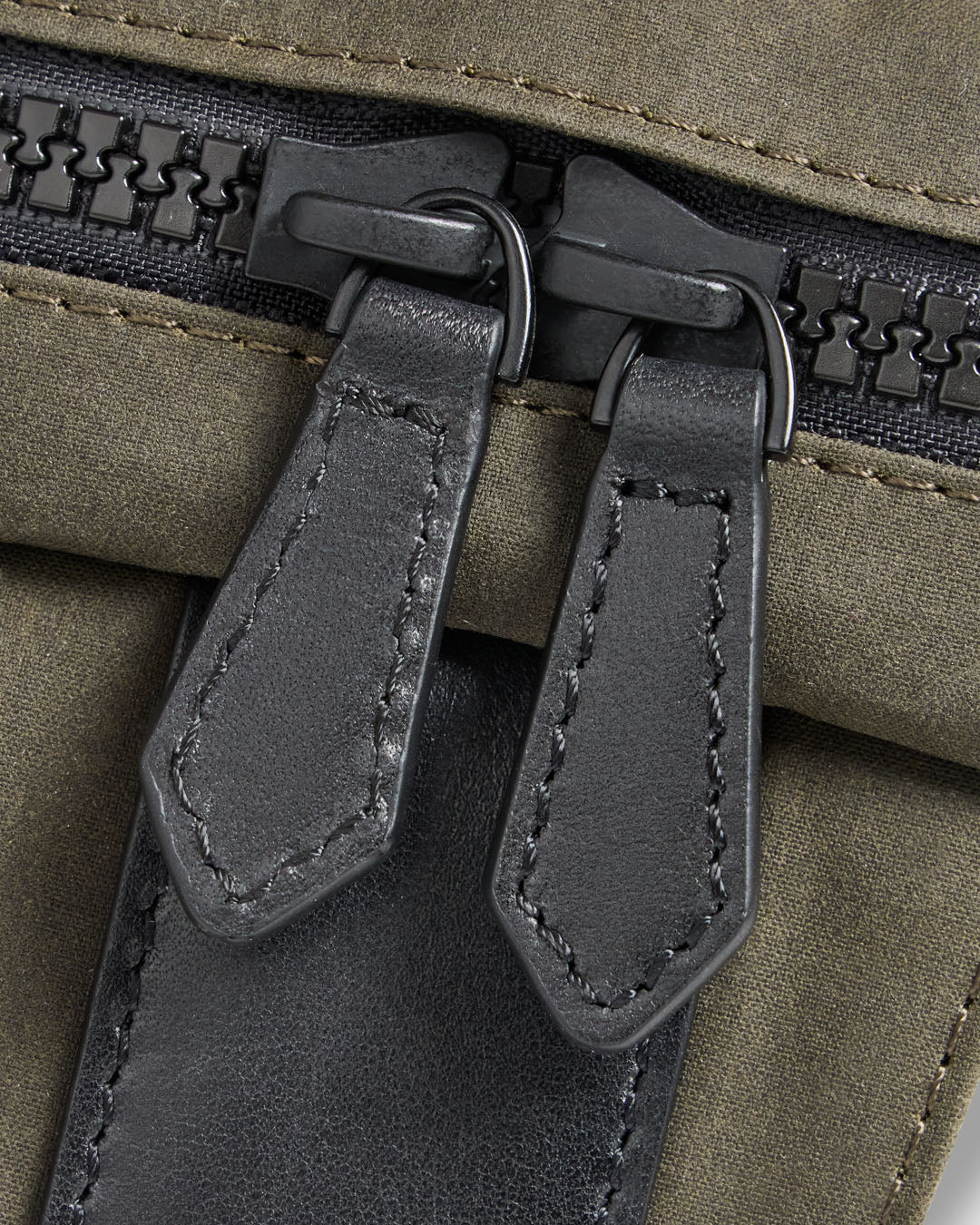 Journey Maker 9 Hour Sling Bag green cotton canvas lifestyle