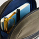 Journey Maker 9 Hour Sling Bag green cotton canvas interior view